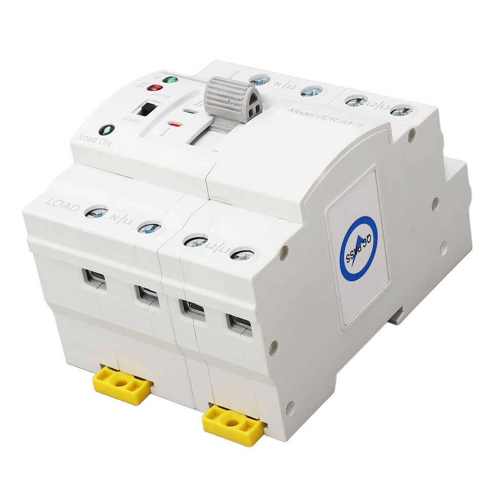 63A 4P Dual Power Auto Transfer Switch PC