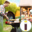 9X 16Oz Inverted Plastic Squeeze Bottles, Refillable Tip Large Valve Dispenser Condiment Squeeze Bottle 5
