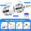 2X Shower Filter 20-Stage Showerhead Filter for Hard Water Shower Water Filter with 4 Replaceable Filter Cartridges 2