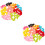 280Pièces Caps Ongles Animaux Couleurs Durable Protège 6