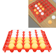 Interaktives Springball-Tischspiel, 29,2 cm rotes Kunststoff-Freude-Spielzeug