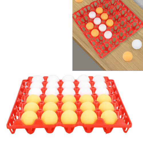 Jumping Ball Table Game - Interactive Plastic Bouncing Toy, 29.2cm Red Board