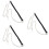 3Stk Metall Schultertaschenkette Langlebig Mode Accessoire 6