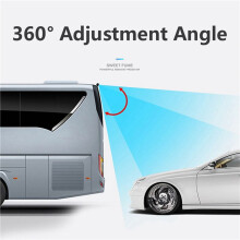 4X Aviation Car Rear View Monitor Upgrade 700Tvl Ccd 18 Ir Leds Reversing Camera 12/24V for Truck Caravan Bus