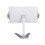 Silver Adjustable Book Holder, Sturdy Multi-Use Stand for A6-A4 Books 11