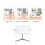 Silver Adjustable Book Holder, Sturdy Multi-Use Stand for A6-A4 Books 13