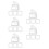 20Pcs Clear Plastic Waterproof Plug and Switch Cover Adhesive for Home 5