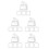 20Pcs Clear Plastic Waterproof Plug and Switch Cover Adhesive for Home 7