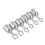 12Pcs Durable Silver Barrier Rope End Caps with Stanchion Rope Hooks 3