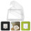20Pcs Clear Plastic Waterproof Plug and Switch Cover Adhesive for Home 10
