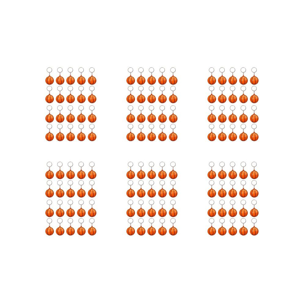 120 Pack Basketball Keychains For Party Favors,Basketball Stress ,School Carnival Reward,Sports Centerpiece 6032874931016