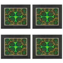 4X Magnetic Viewing Film,6X4 Inch Green Magnetic Field Display Film,Magnetic Flux Display, Magnetic Field Detector