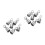 12Pcs Durable Silver Barrier Rope End Caps with Stanchion Rope Hooks 8