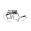 3Pcs 2025 Number Star Style Eyeglasses Plastic Party Use Silver Decor 11