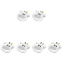 For Nest WiFi Pro Wall Mounting Bracket Intelligent Speaker Wall Storage Bracket Base, 6 PCS