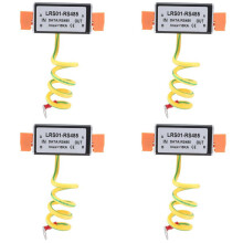 4X RS485-Datumssignal-Stromableiter ÜBerspannungsschutzüberwachung CCTV-Kamera-Schutzgerät Thunder Preventer