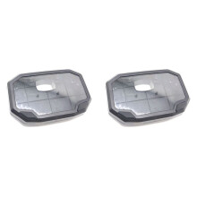 2X Motocykl Prędkościomierz LCD Obrotomierz Shell Instrument Case Pokrywa dla - Z900 Z650 Ninja650 Z1000SX ZH2 2020