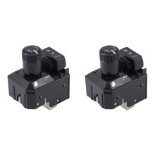 2X 183712 Car Rearview Mirror Master View Adjust Button for Hilux Revo 2015-2020 Car Accessory
