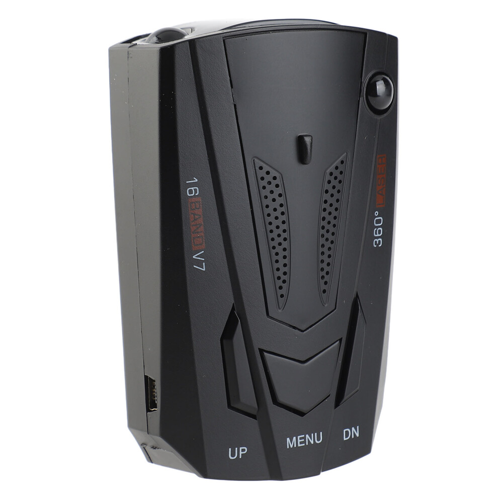 Voice Alarm Car Radar Detector 360 Gps Speed Anti-Laser System Black 3741387722471