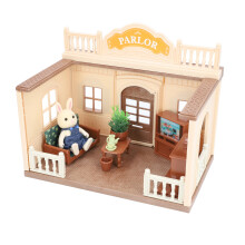 1:12 Scale Plastic Miniature Dollhouse Living Room