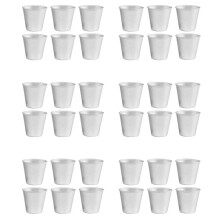 36 PCS Aluminium Dariol Mould Baking Cup Dariole Pudding Dessert Creme Moulds Round Nonstick Egg Tart Mould Bakeware Cup