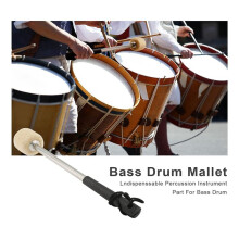 6 Pcs 12.5Inch Bass Steel Drum Mallets,Wool Drum Sticks with Stainless Steel Handle, Anti-Slip Wool Drum Mallets