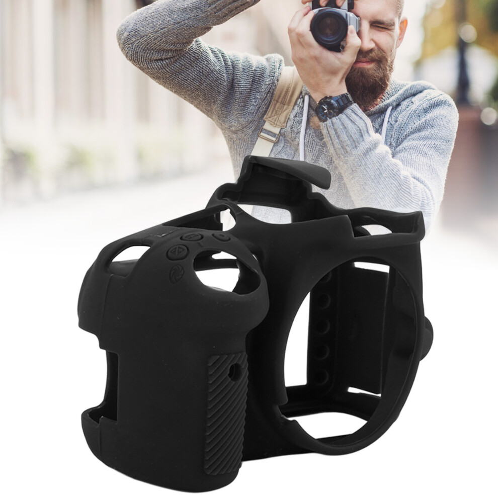 D3200 Nikon Camera Case Silicone Soft Cover Shockproof & Anti Slip Noir 9471393513667