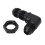 90 Degree 8AN Flare Bulkhead Adapter, Metal 16