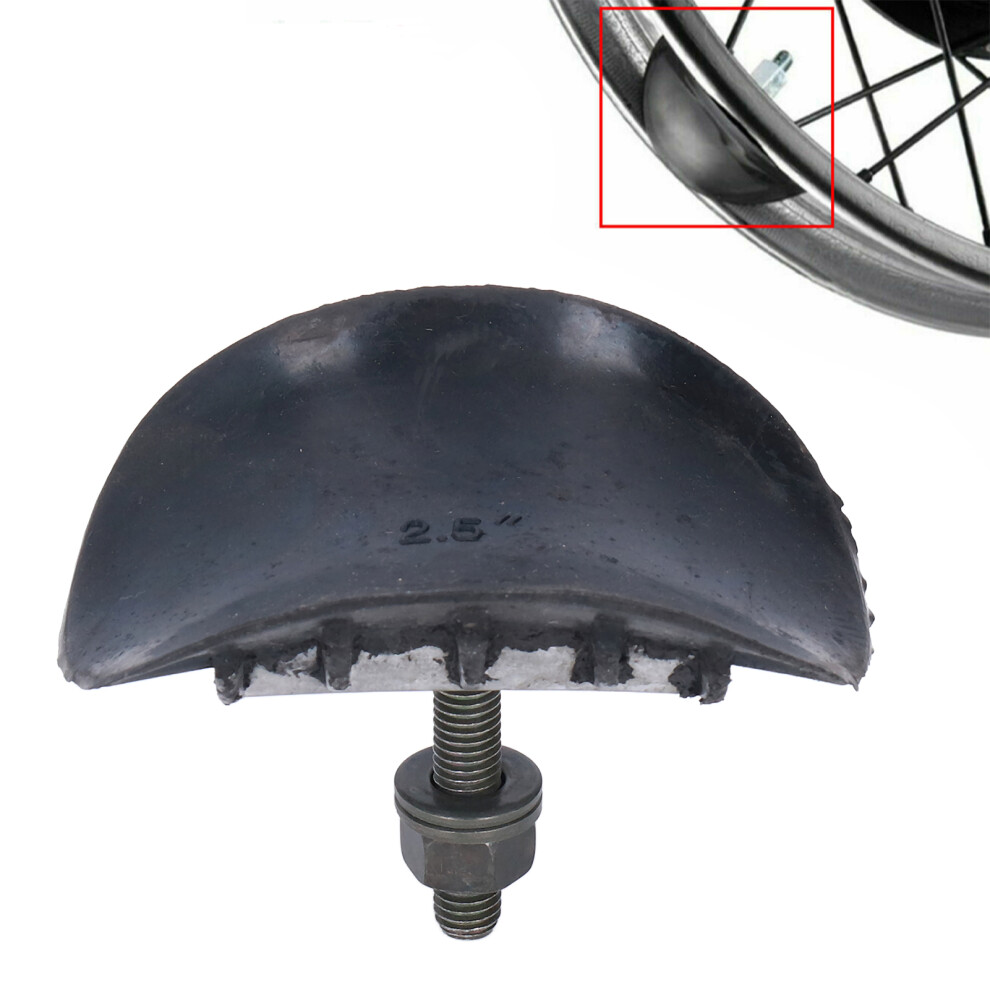 2.5In Motorcycle Rim Lock For 2 & 4 Stroke 250Cc/450Cc Dirt Bikes, Black 3321387724028