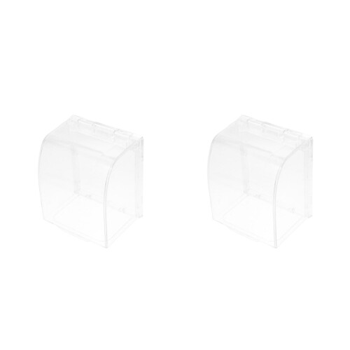 2Pièces Cache-Prises Étanche En Transparent Usage