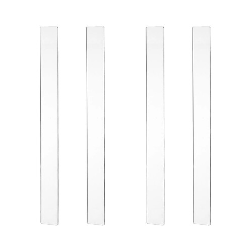 4Pièces Règle Nivelante Pâte Biscuit Transparent