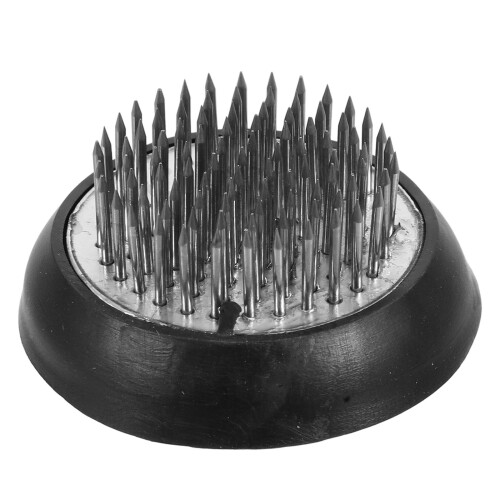 3Pièces Base Fixation Argentée Pour DIY Décoration