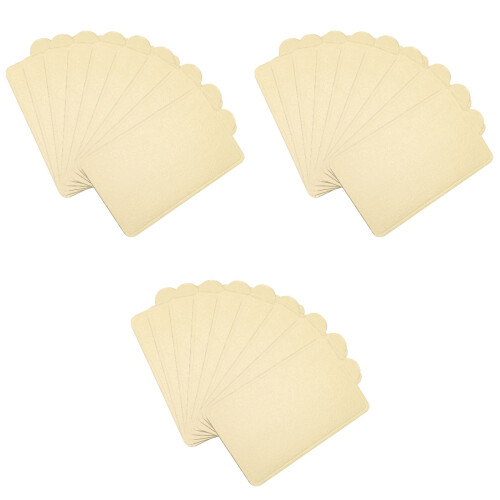 300Pièces Plateaux Dorés Cake Pour Goûter Snacks Et Présentation Fête 2