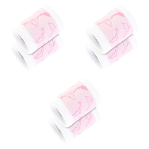3Pièces Bracelets Poignet Rose Absorbant Élastique Pour Enfants 2