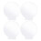 4Pcs Clear Acrylic Sheet Round Panel Thick (4mm) Plastic Acrylic Board for LED Light Base,Sign,DIY Display Projects 2