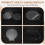 4Pcs Clear Acrylic Sheet Round Panel Thick (4mm) Plastic Acrylic Board for LED Light Base,Sign,DIY Display Projects 5
