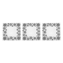 Festive Snowflake Embossing Folder Kit Plastic Template For Card Making High Quality Template Embossed Great For Scrapbooking Fit Into Popular