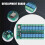 ESP8266 WIFI 16 Channel Relay Module ESP-12F Development Board Power, 16 Way Relay Module, Supply Mode 12V 8