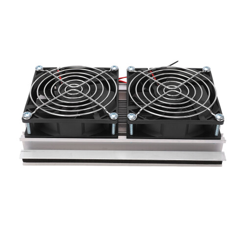 Computer Heatsink Upgrade Solution, Thermoelectric Cooler Semiconductor Cooling System DIY Cooling Kit Brushless Cooling Fan Compact Size High