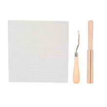Easy to Cut Plastic Mesh Canvas for Crafts, Strong Waterproof Material Suitable for Knitting Sewing Embroidery and Home Decor Projects with Smooth