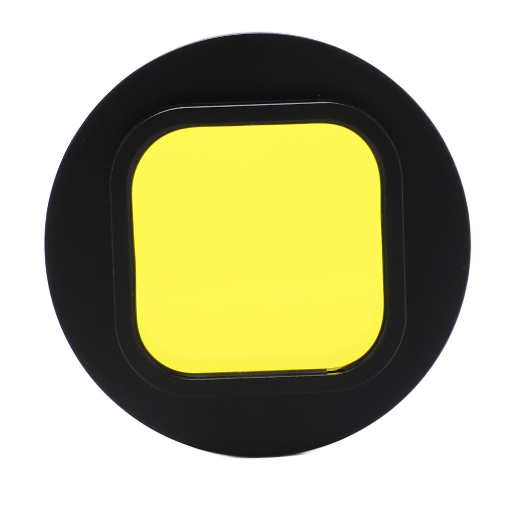 52Mm Lens Filter For Hero 9/10 Action Camera, Aluminum Alloy Yellow 3341387725740