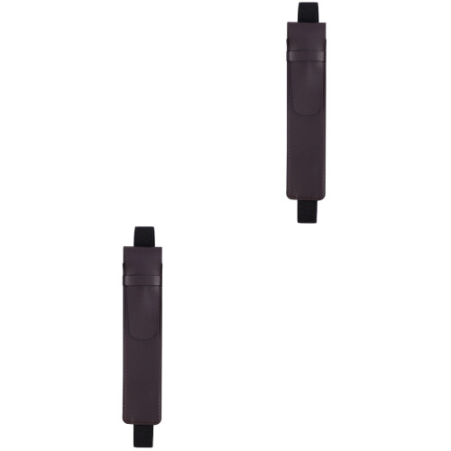 2Pièces Étui Stylo Cuir PU Protecteur 2
