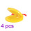 4St Plastic Baby Castagnetten Speelgoed in 1