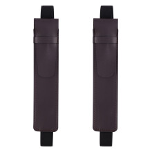 2Pièces Étui Stylo Cuir PU Protecteur