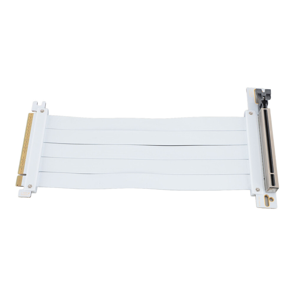 Pcie 4.0 X16 Extension Cable 20Cm High-Speed Flexible White 4681390806463