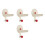 4Pièces Crochet Sèche-Cheveux Beige Installation Ventouse 3