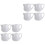 8Pièces Pot Céramique Pour Crème Maison 4