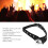 Faux Fur Wolf Fox Tail/Ears Collar 50cm WhiteBlack 4
