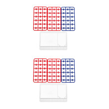 2Sets Handcranked Portable Lotto Machine with Numbered Plastic Balls