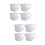 8Pièces Pot Céramique Pour Crème Maison 8
